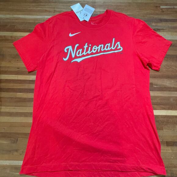 Nike Other - Washington Nationals #40 Gray Nike tee shirt Red Large